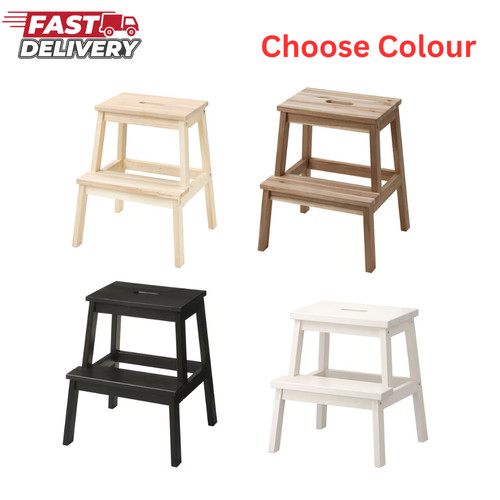 Ikea bekväm wooden step stool - bekvÄm,