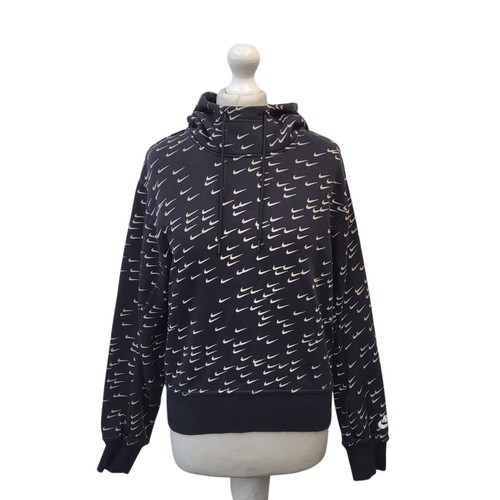 Nike sweatshirt hoodie - nike, black