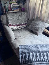 Discontinued IKEA STOCKSUND Chaise Chair In Excellent Comfy Condition.