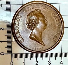 X453:  EF Grade 1745 Scottish Jacobite Medal - Prince Chales the Young Pretender