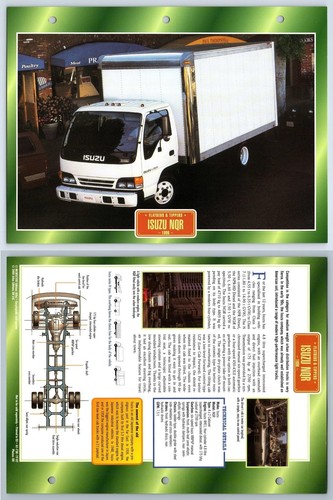 Isuzu nqr 1996 - 1996, flatbeds