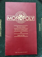 Franklin Mint Monopoly