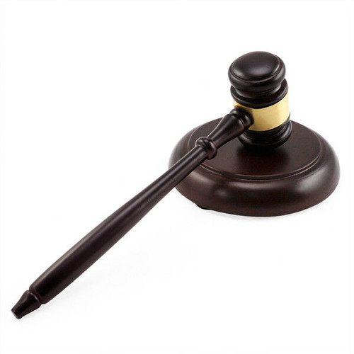 Handcrafted wooden wood lawyer - wooden,