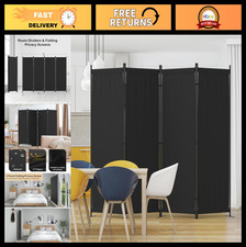 4-Panel Room Divider Privacy