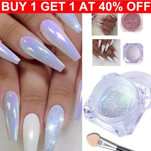 Aurora nail powder white - aurora,