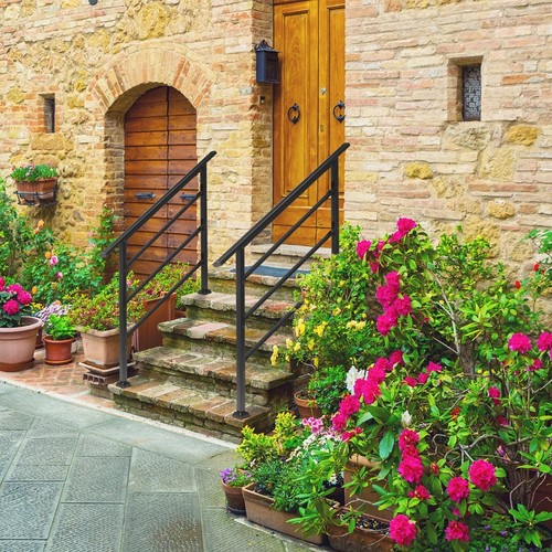 Outdoor porch deck hand rail - porch,