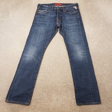 Replay Mens Jeans 32x32 Blue