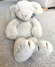 Manhattan Toy Company Sleeping Bunny Floppy Medium Soft Toy Vintage Rabbit