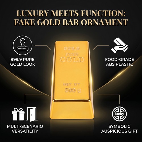 Mini gold bar - gold, door