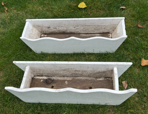 Vintage white wooden garden - 2,