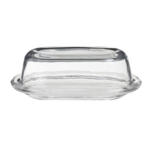 Classic clear glass butter - classic,