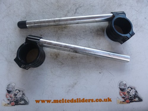 Pair black billet - pair, track