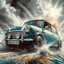 Classic Mini Cooper Birthday