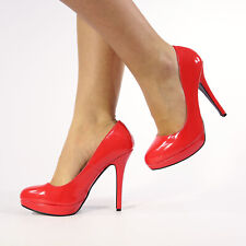 WOMENS LADIES STILETTO HIGH HEEL PLATFORM SMART OFFICE WORK PARTY COURT SHOES