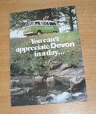 Volkswagen VW Devon Camper