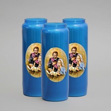 3 x Holy Family  9 day candle