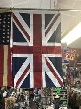 Union Jack British Double Stitched Cotton Flags 5ft x 3ft and 3ft x 2ft