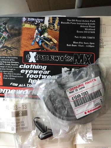 Kx50 brake shoes springs - kx50, cc