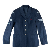 British RAF Jacket No1 Dress Womens Blue Royal Air Force WRAF OA Medium