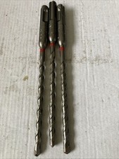3 x Hilti TE-C 6 / 16 6mm x 160mm (100mm Working Length) SDS+ Drill Bit 2037008