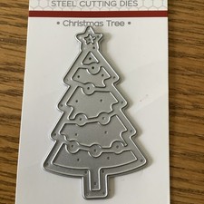 Used Small Christmas Tree Steel Cutting Die (CBDIE008 x 16) 