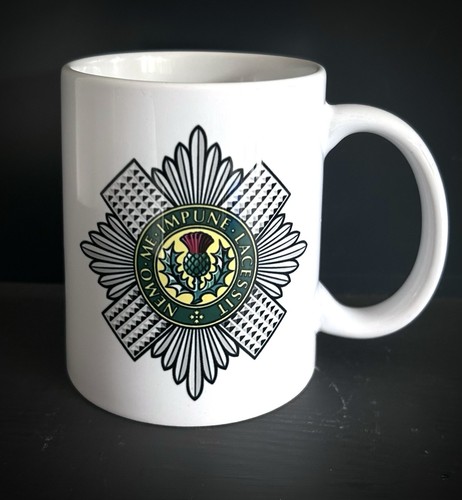 Scots guards ceramic tea - guards,