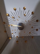 Sun Burst Wall Clock Modern Wall Clock