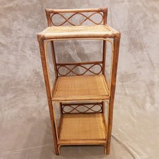 Vintage Bamboo Rattan 3 Tier