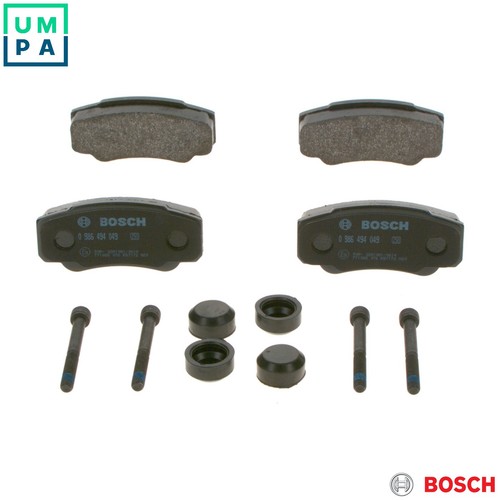 Brake pad set - pad,