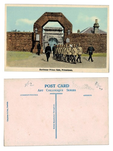 Vintage postcard dartmoor - postcard,