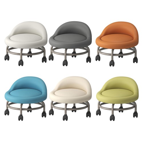 Small short stools leather - short,