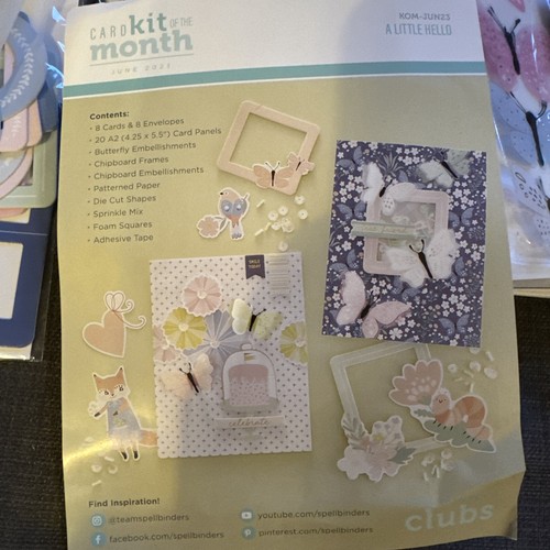 Spellbinders card kit the - card, of