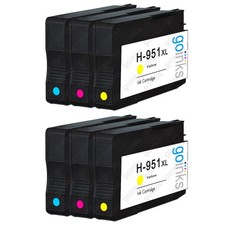 6 C/M/Y Ink Cartridges for HP