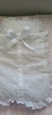 Hand made white  embroidery