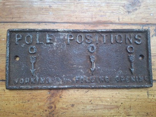 Vintage cast iron - iron, name