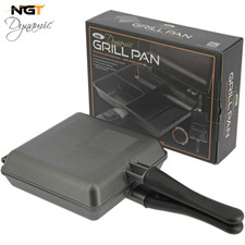 NGT Dynamic Grill Double Pan Multi Section Cooking With Lid Carp Fishing Camping