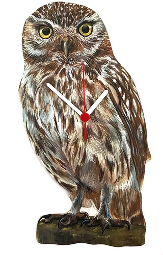 Little owl clock - owl, clocks