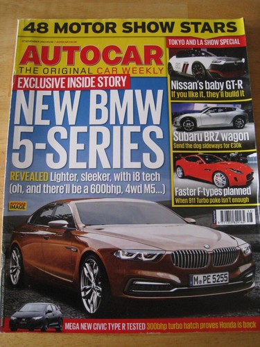 Autocar magazine nov 2013 - 2013, bmw