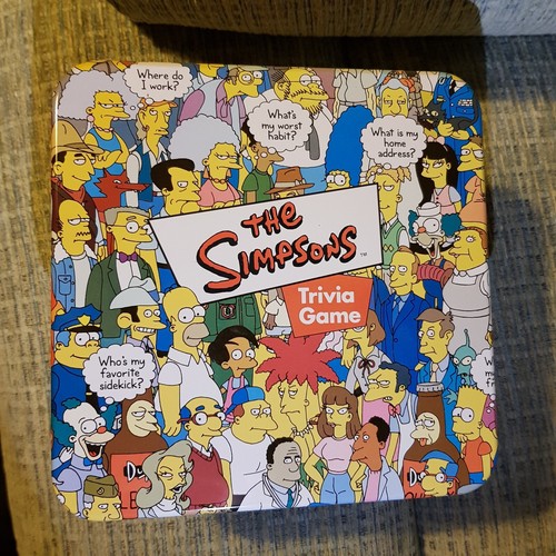 The simpsons trivia game d - game, 3-d