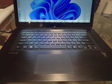 Sony Vaio Svfn151b4e Core I5 4200 U Cpu 8gb Ram 256gb Ssd