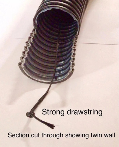 Black hdpe underground - 5m,
