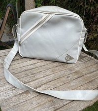 Retro 1990’s Dunlop Shoulder Bag/Satchel - Grey