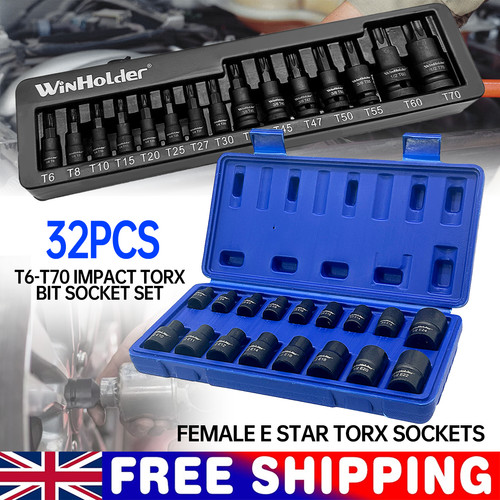 15pc impact torx bit socket - 15pc,