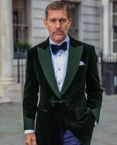 Vintage velvet men - velvet,