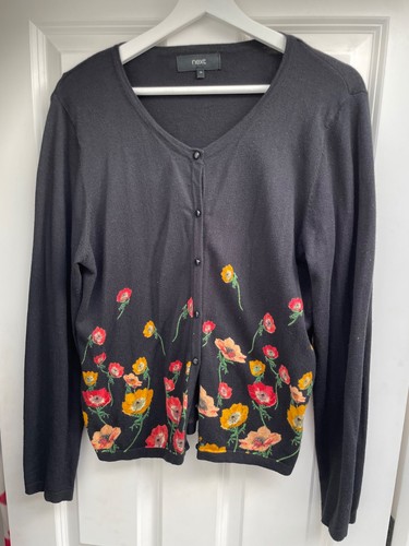 Next black with - next,, floral