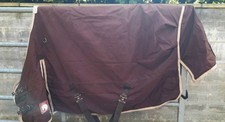6' 0 Epic Heavy Horse Shop Turnout Rug Heavy Weight 350g Brown.
