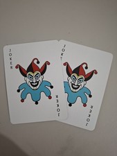 Joker Cosplay Prop Playing Cards - Classic Blue Jester