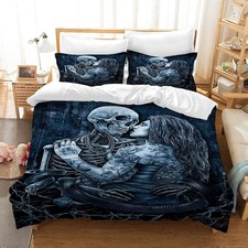 Skull Bedding Duvet Cover Set