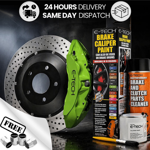 Lime green brake caliper - lime,
