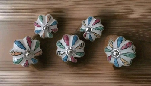 Vintage set hand - hand, painted